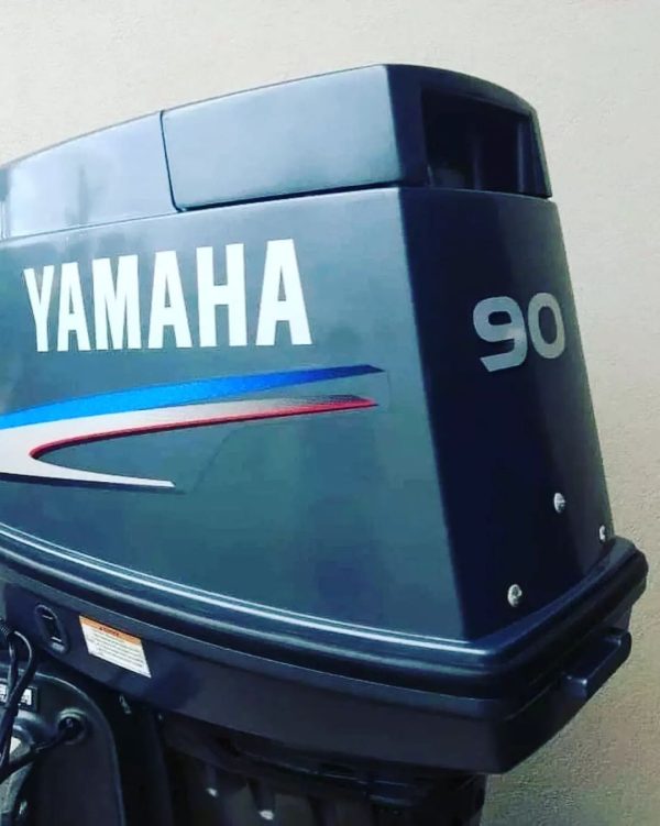2012 Yamaha 90 HP 3 Cylinder 2 Stroke 25" Carbureted Outboard Motor - Image 6