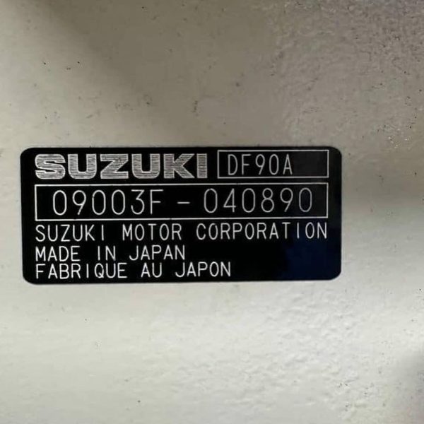 2020 Suzuki 90 hp EFI Outboard motor with power Trim and Tilt - Image 8
