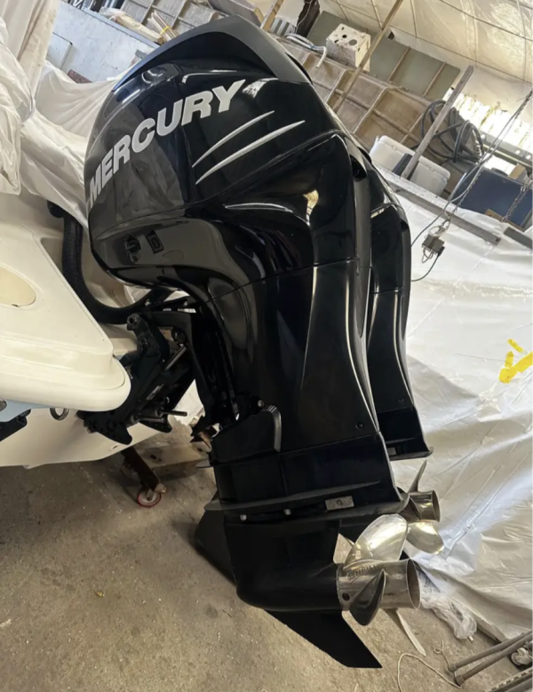 2017 Mercury Twin Verado 200 HP outboard motors - Image 2