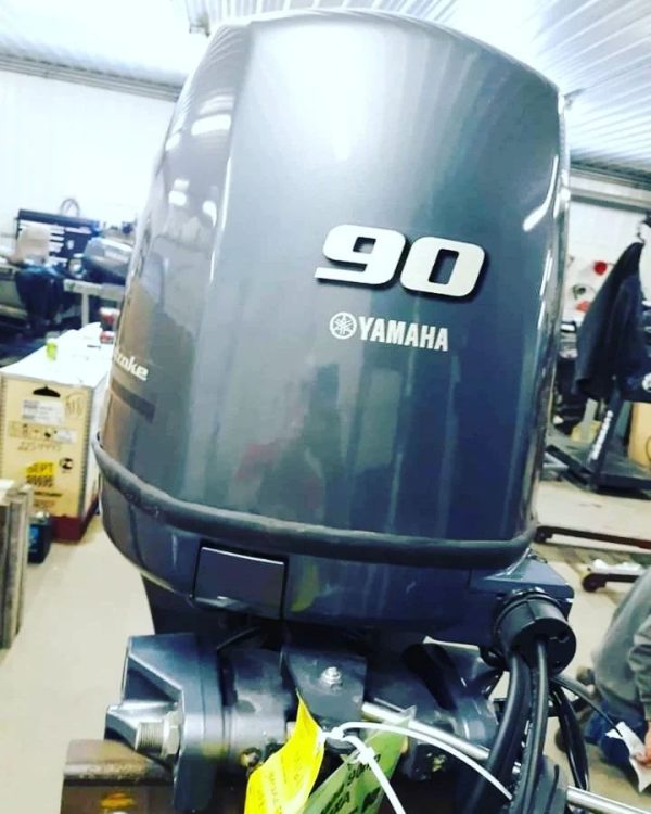 2018 Yamaha F90LB 90 HP Outboard Motor